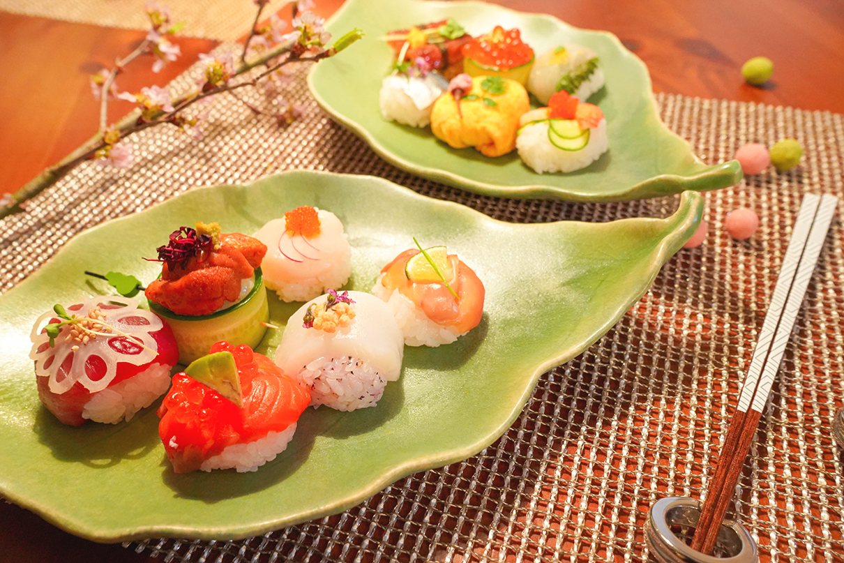 中編 豪華 手まり寿司12種 おもてなし お祝いに最適 家庭でも手軽に楽しめるオシャレで可愛い手毬寿司の作り方 Mimi S Kitchen
